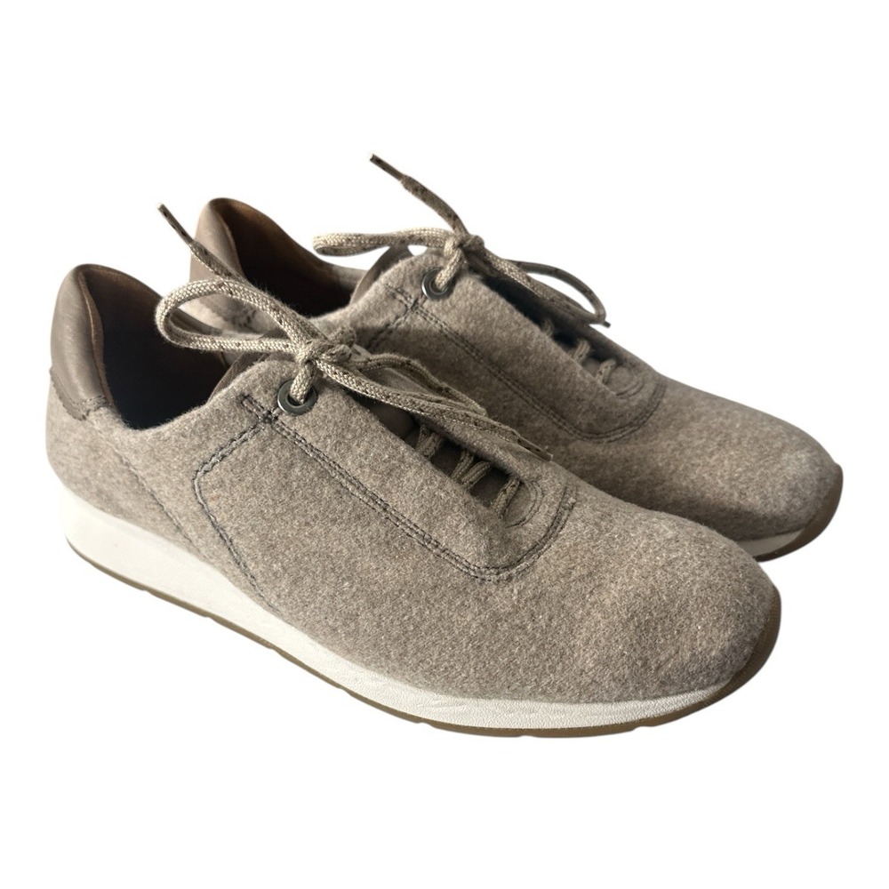 New Paul Green Kalista Merino Wool Leather Sneaker Shoe‎ Womens Sz US 8 UK 5.5